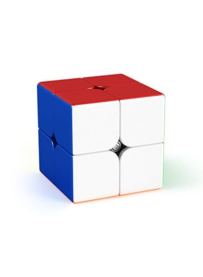 CuberSpeed Moyu Meilong 2x2 M Magnetic stickerless Speed Cube MFJS MEILONG 2x2x2 M Cubing Classroom Meilong 2x2 M Speed Cube