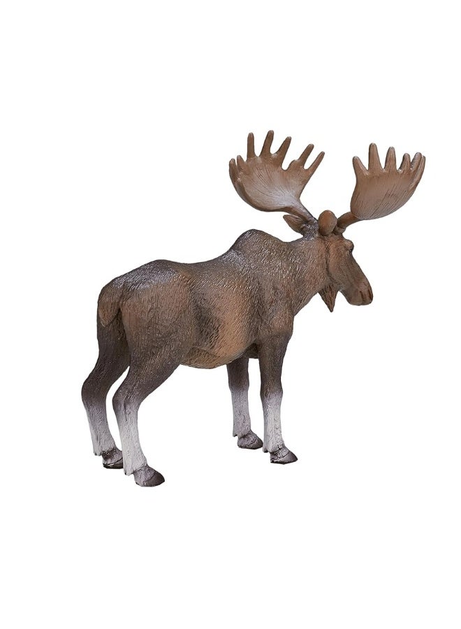 MOJO European Elk (Moose) Realistic International Wildlife Toy Replica Hand Painted Figurine