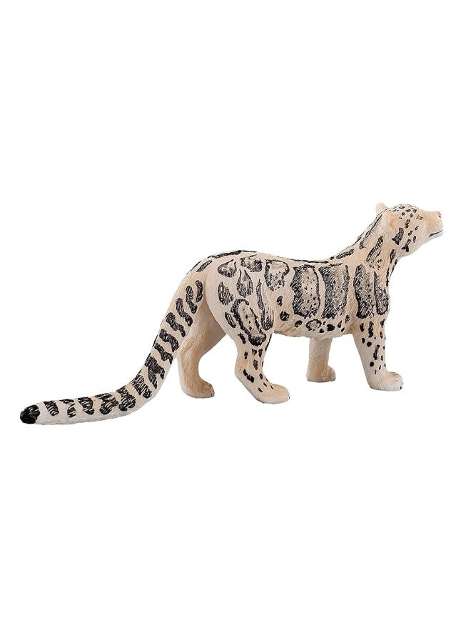 MOJO Clouded Leopard Realistic International Wildlife Toy Replica Hand Painted Figurine