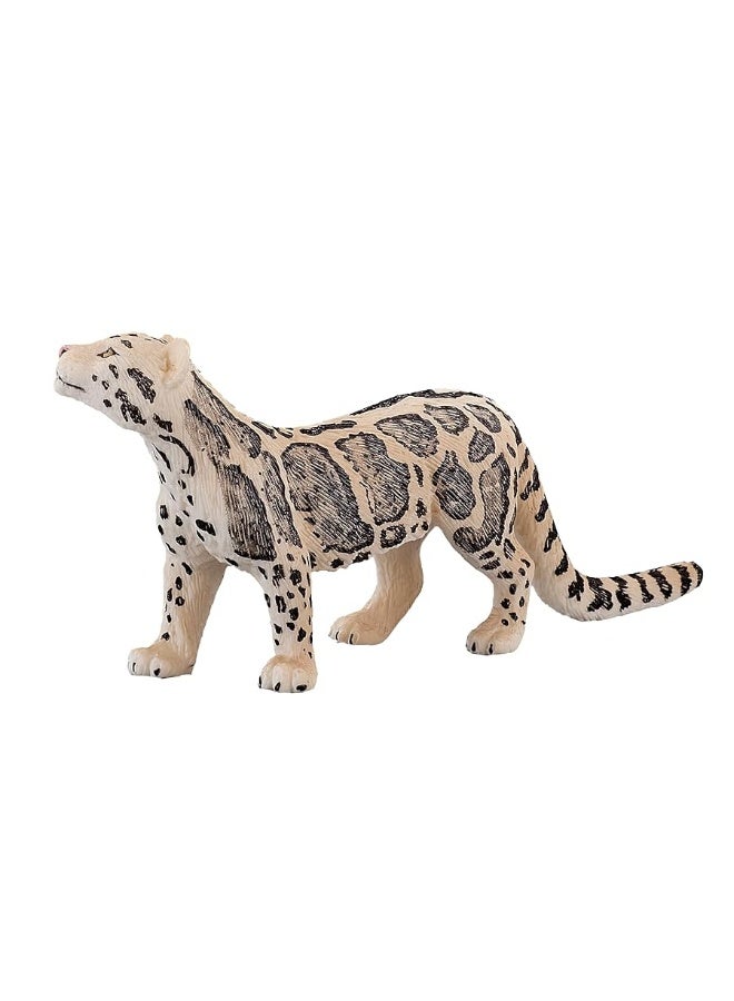 MOJO Clouded Leopard Realistic International Wildlife Toy Replica Hand Painted Figurine