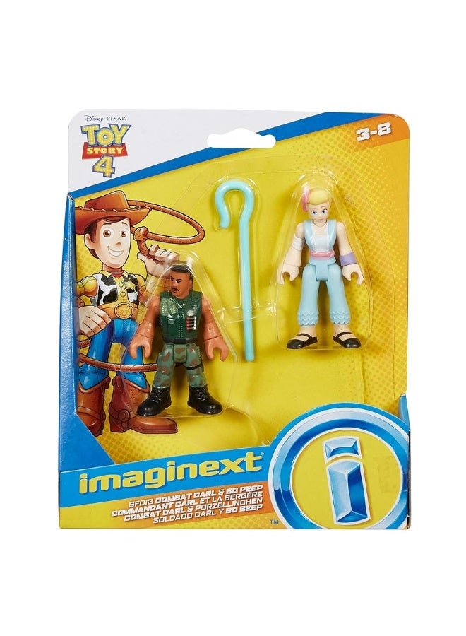 FisherPrice Disney Pixar Toy Story 4 Combat Carl and Bo Peep