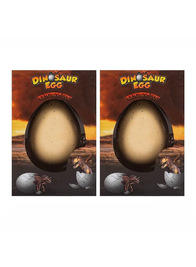 Surprise Growing Dinosaur Hatch Egg Kids Novelty Toy- Pack of 2