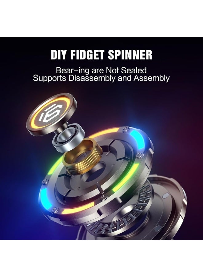 INNPLUS Fidget Spinner Fidget Toys Adults Fidget Spinner for Adults Kids Fidget Toys for Kids 812 ADHD Toys Stress Relief Gifts Cool Gadgets Stocking Stuffers for Adults Men Teens Kids