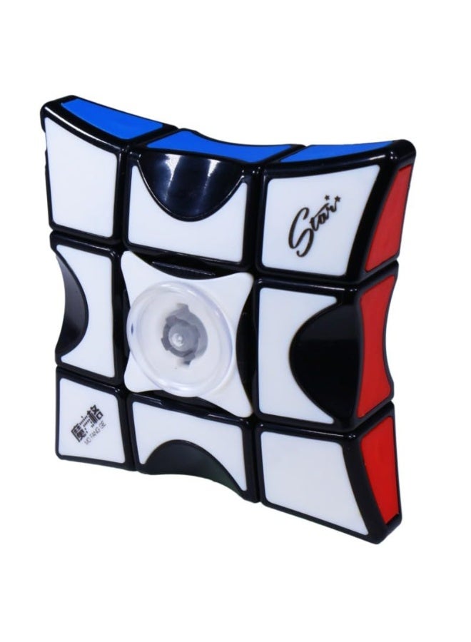 Cuberspeed 1x3x3 Spinner Speed Cube Puzzle 1x3x3 Spinner Tiled Stress Relief Finger Toys Kids Adults