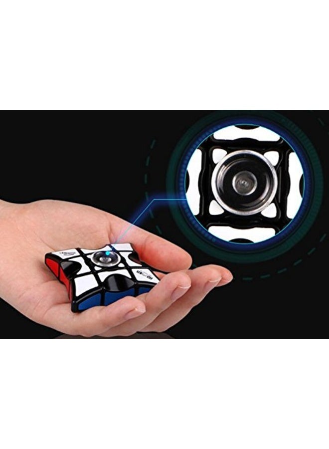 Cuberspeed QY Toys 1x3x3 Super Floppy Black Magic Cube Fidget Spinners Cube 3x3x1 Speed Cube Anti-Anxiety Fidget Toys