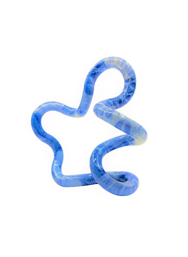 Tangle Jr. Masterpiece (3-Pack) - Maple, Splash, Stria Artistic Pattern for Unique Fidget Experience - Fidget with These at Work Or School Or Meetings - Twist Fidget Toy for Kids and Adults