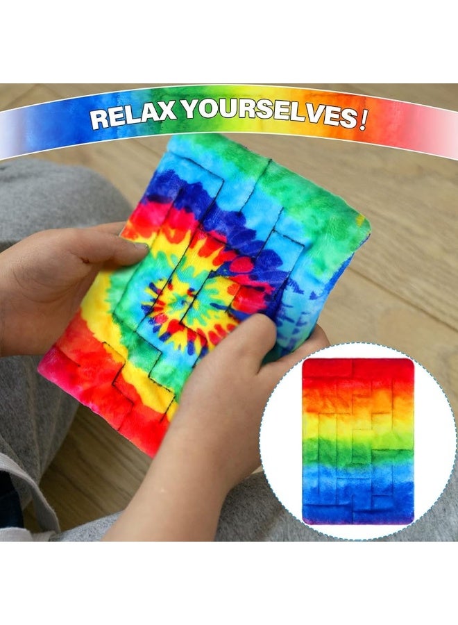 2 Pack Marble Maze Mat Sensory Fidget Stress Relief Toys Calming Toys for Teens Adults Relieve Anxiety Relax and Improve Focus Tactile Sensory Toys for Classroom School Supplies 2 Styles