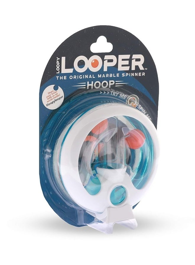 Blue Orange Toys Loopy Looper Hoop- The Original Marble Spinner- Skill Fidget- for Kids Ages 8 Years and Up