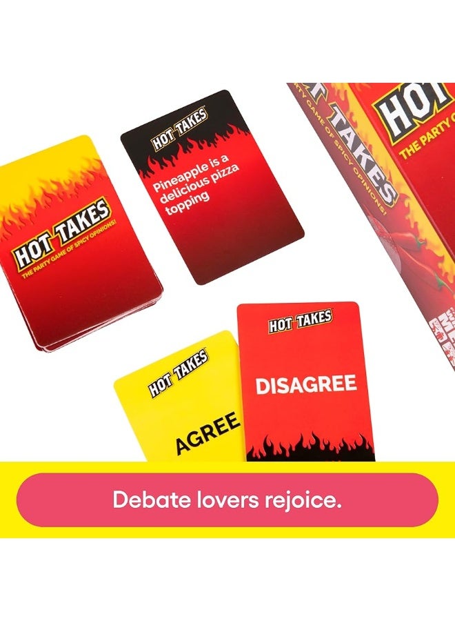 WHAT DO YOU MEME? Hot Takes - The Party Game of Spicy Opinions - Adult Party Games & Fun Gifts for Adults