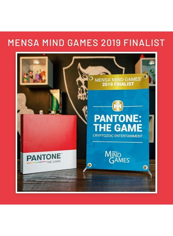 Pantone: The Game - Simple-to-Play Competitive Party Game - Ages 8 and Up - Create Pop Culture Characters Using Only Color Swatches and Your Own Creativity!