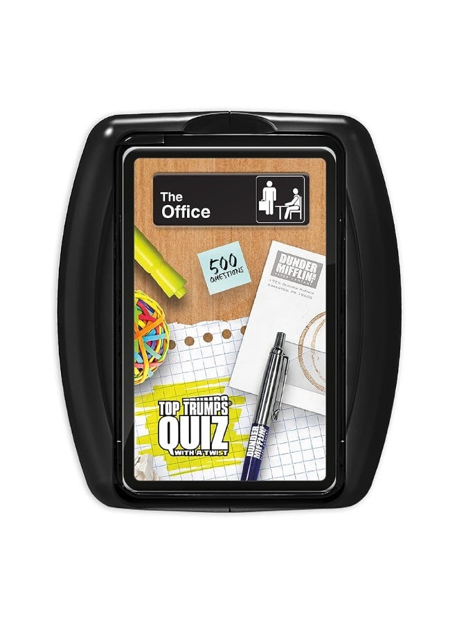 Top Trumps The Office: Quiz Games - Trivia Quiz - Games for Teenagers - Games for Adults - Great Travel Games and Road Trip Games - Trivia Outdoor Games- Family Games for Kids and Adults 2+ Players