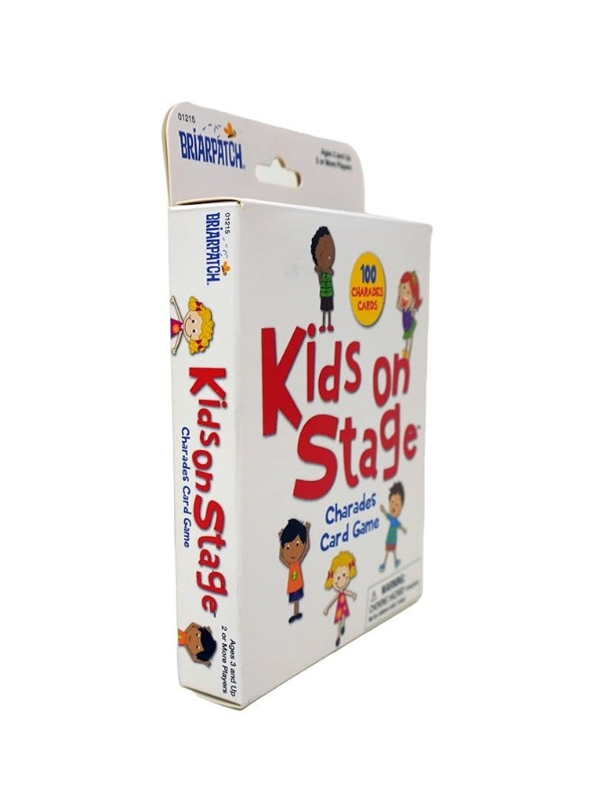 Briarpatch | Kids on Stage: The Charades Game for Kids Travel Game