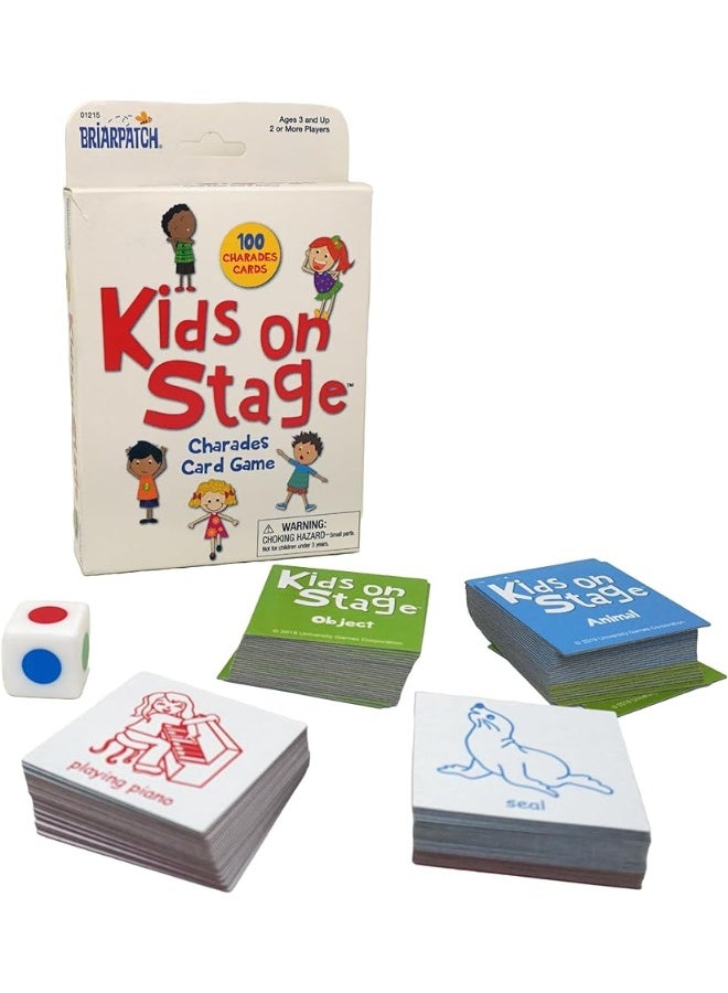 Briarpatch | Kids on Stage: The Charades Game for Kids Travel Game