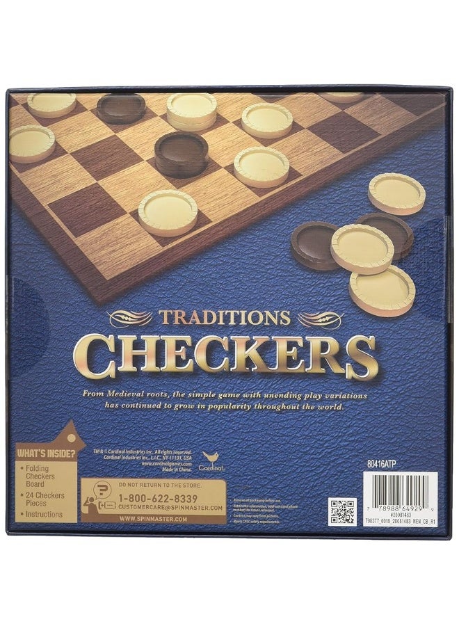 Checkers 13â€x13â€ Board Game in Box