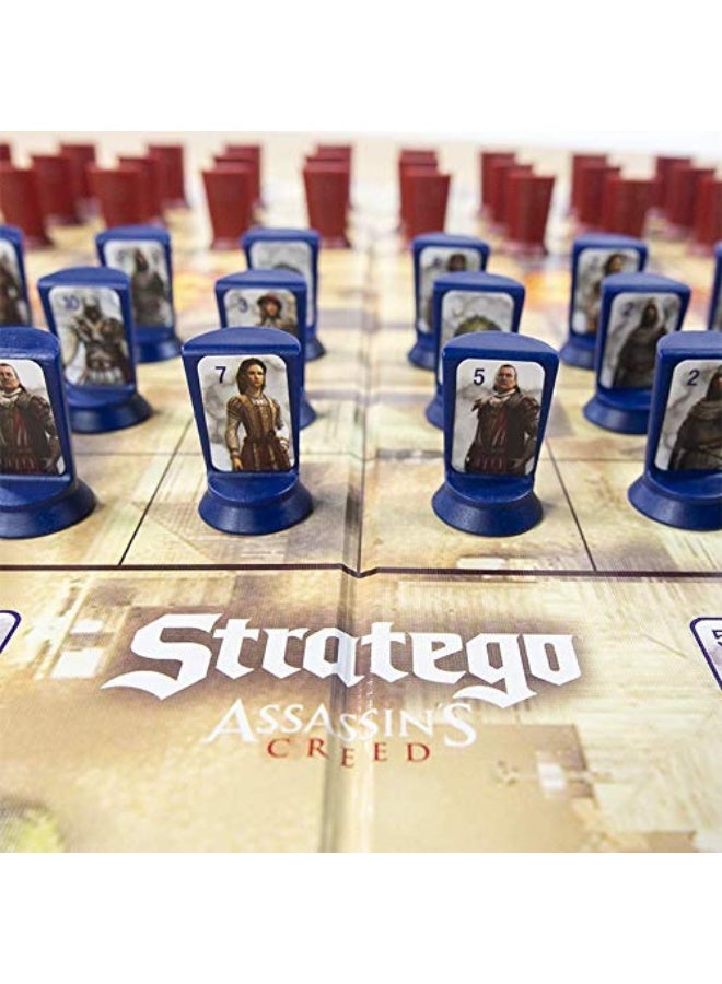 Jumbo, Stratego - Assassin's Creed, Strategy Board Game, 2 Players, Ages 8 Year Plus