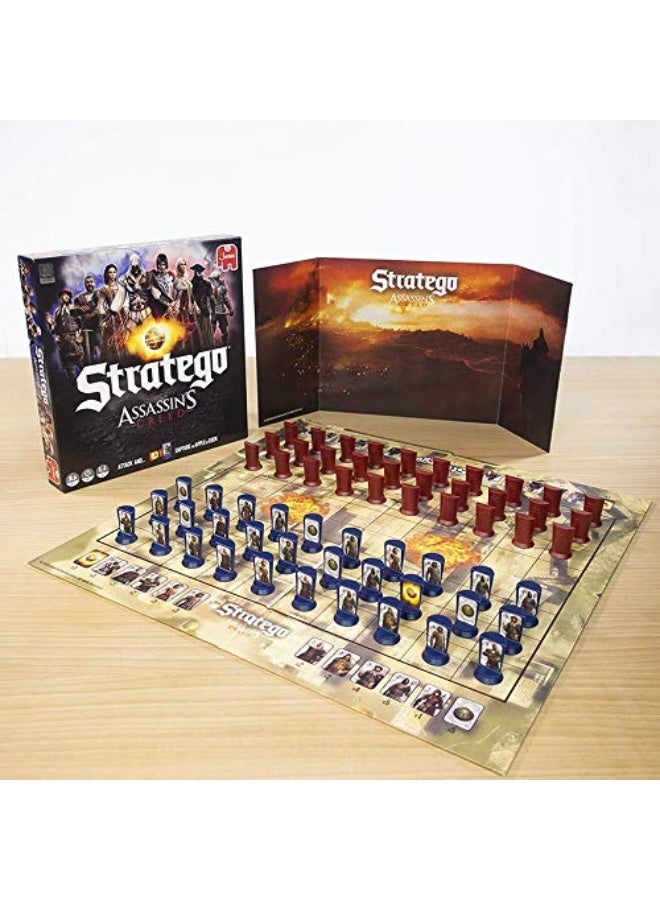 Jumbo, Stratego - Assassin's Creed, Strategy Board Game, 2 Players, Ages 8 Year Plus