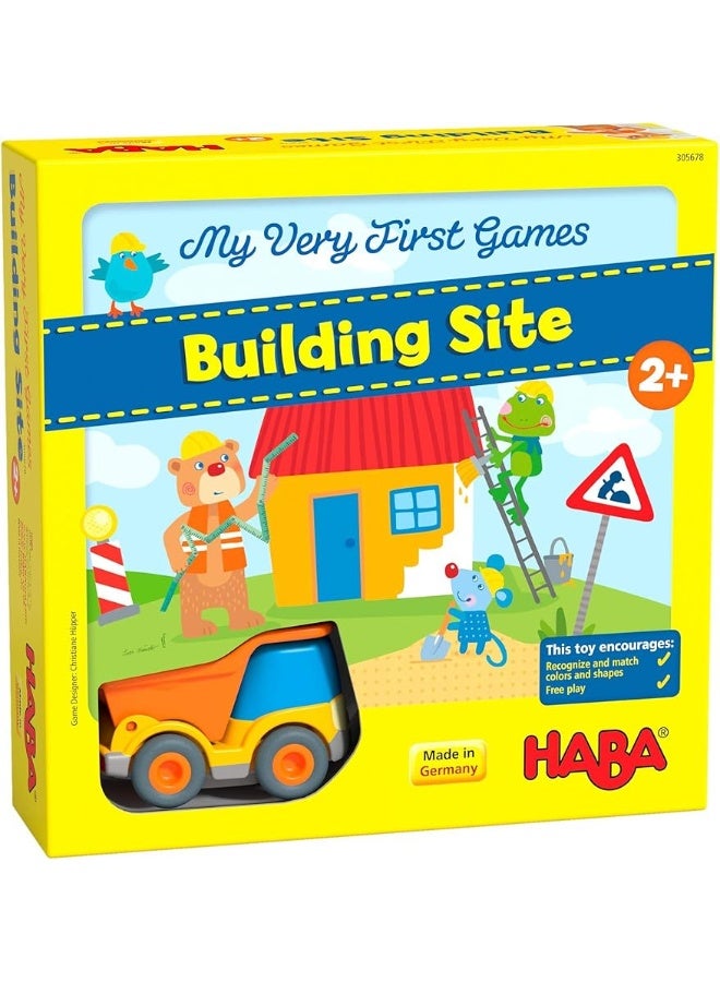 HABA My Very First Games Building Site Cooperative Game for Ages 2+