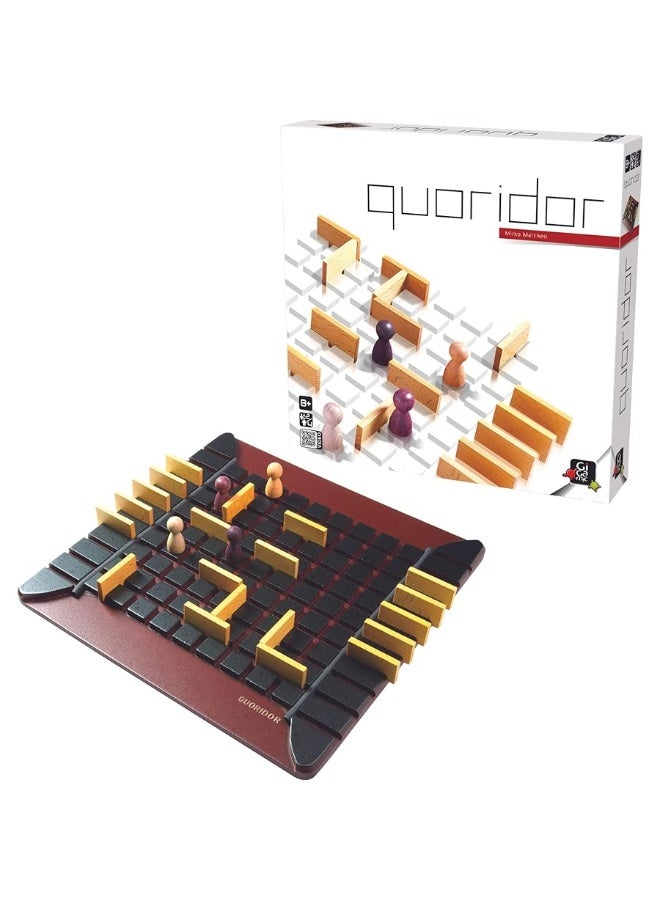 Quoridor  Abstract Strategy Game for Adults and Familes  Ages 8  2 to 4 Players  15 Minutes