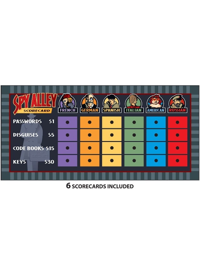 Spy Alley Mensa Award Winning Family Strategy Board Game