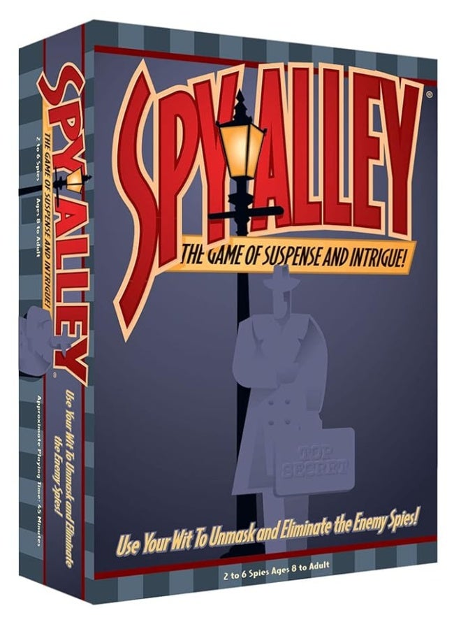Spy Alley Mensa Award Winning Family Strategy Board Game
