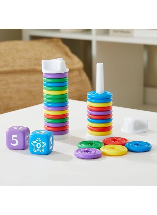 Think Fun - My First Math Dice - Fun Game That Teaches Math and Counting Skills to Kids Age 3 and Up