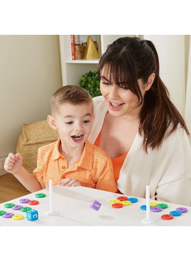Think Fun - My First Math Dice - Fun Game That Teaches Math and Counting Skills to Kids Age 3 and Up