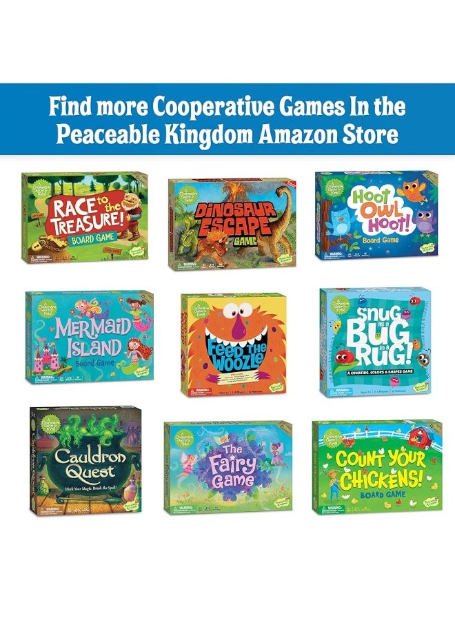 Peaceable Kingdom Gnomes at Night A Cooperative Maze Game for 2 to 4 Kids Ages 6+