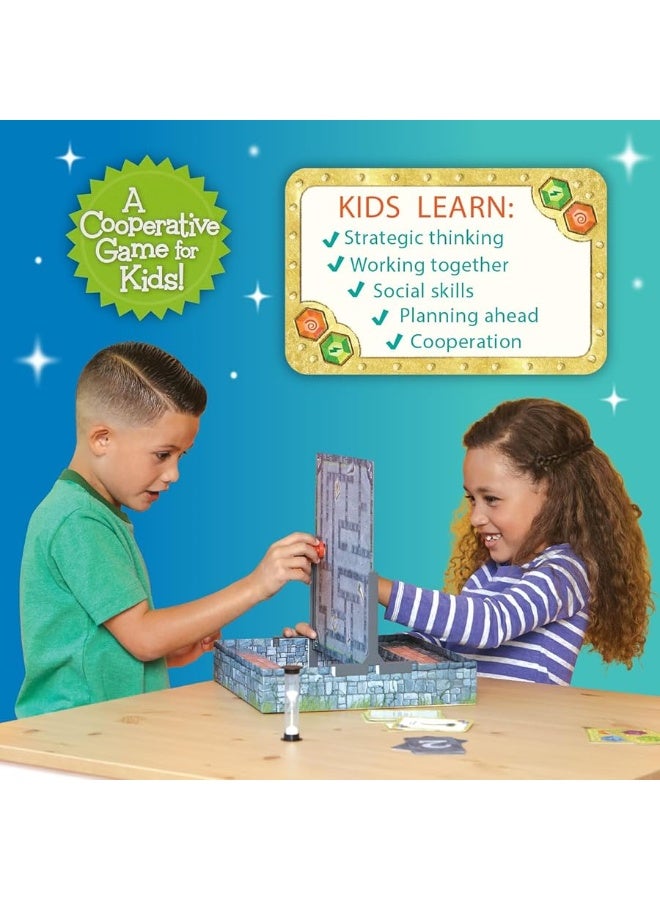Peaceable Kingdom Gnomes at Night A Cooperative Maze Game for 2 to 4 Kids Ages 6+