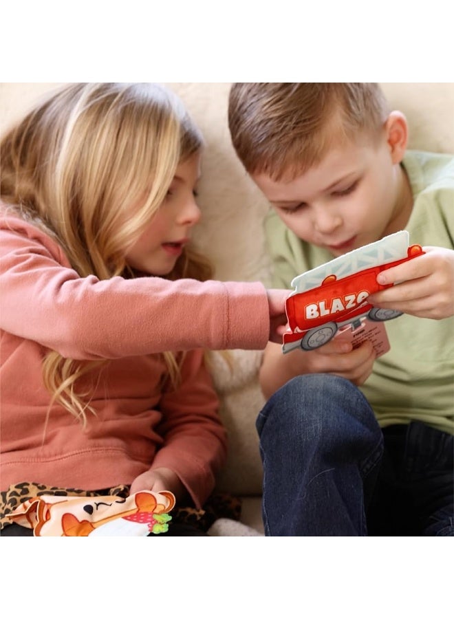 BIZYBOO  The Original Seek  Find Plush  Hidden Object Search Problem Solving Educational Matching Game for Kids 2 and Up  2 Pack GG  Toasty