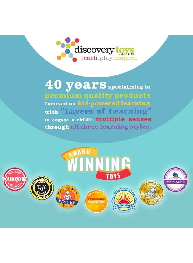 Discovery Toys Mosaic Mysteries Pattern Puzzle | Kid-Powered Learning | STEM Educational Toy Learning & Childhood Development 8 Years and Up