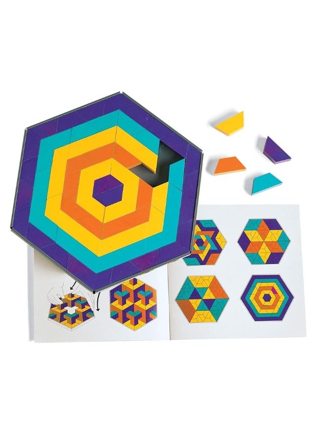 Discovery Toys Mosaic Mysteries Pattern Puzzle | Kid-Powered Learning | STEM Educational Toy Learning & Childhood Development 8 Years and Up