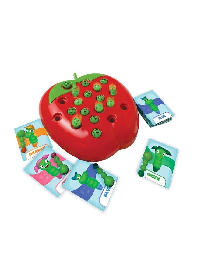 Pressman Wiggly Worms Game  Color Matching Memory Preschool Game Kids Ages 4 and Up