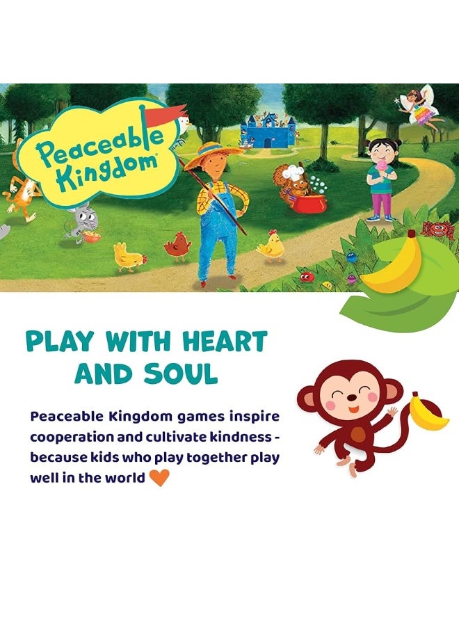 Peaceable Kingdom Monkey Around First Game for Toddlers Interactive play with Parent Ages 2+