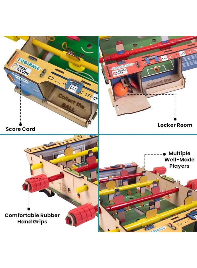 Smartivity Foosball Table Soccer Indoor Games for Kids Age 614 Years  Birthday Gifts for Boys  Girls  DIY STEM Educational Science Toy for Kids Age 67891011121314 Years