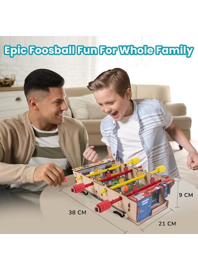 Smartivity Foosball Table Soccer Indoor Games for Kids Age 614 Years  Birthday Gifts for Boys  Girls  DIY STEM Educational Science Toy for Kids Age 67891011121314 Years