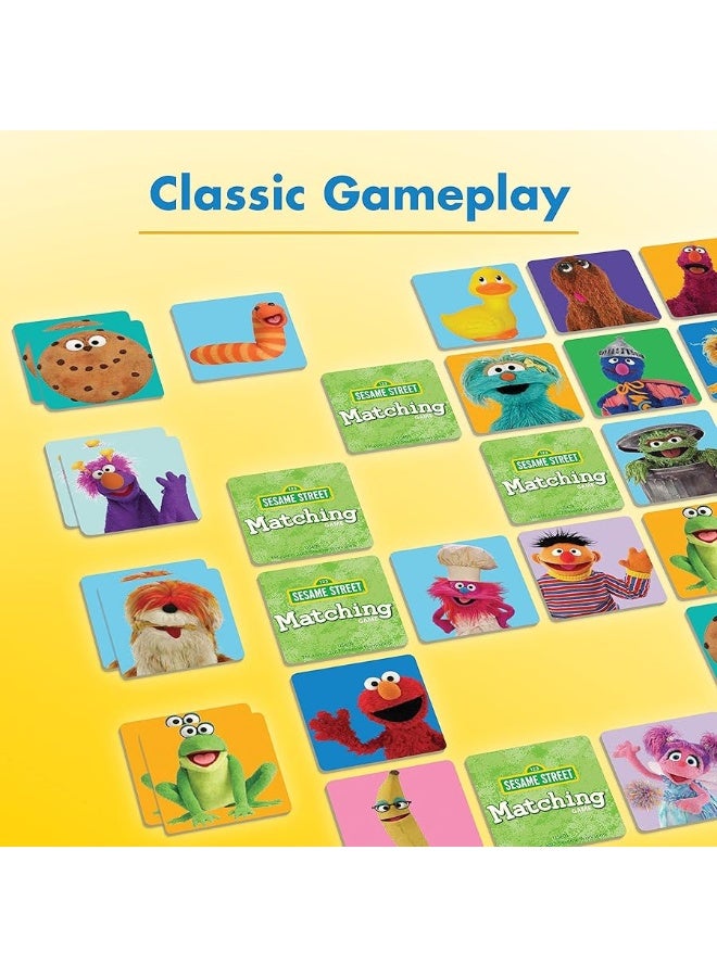 Wonder Forge Sesame Street Matching Game by Wonder Forge | for Boys & Girls Age 3 to 5 | A Fun & Fast Memory Game for Kids | Elmo, Big Bird, Cookie Monster, Bert & Ernie, and More