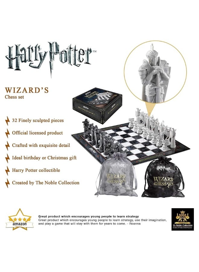 The Noble Collection Harry Potter Wizard Chess Set