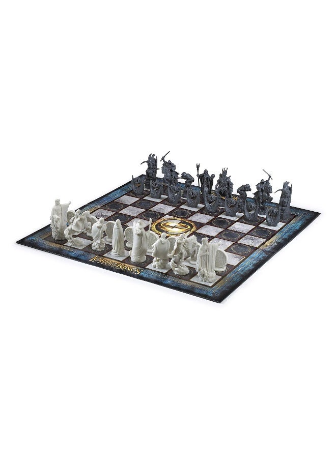 The Noble Collection The Lord of The Rings - Chess Set: Battle for Middle-Earth,Black, for 5 Players