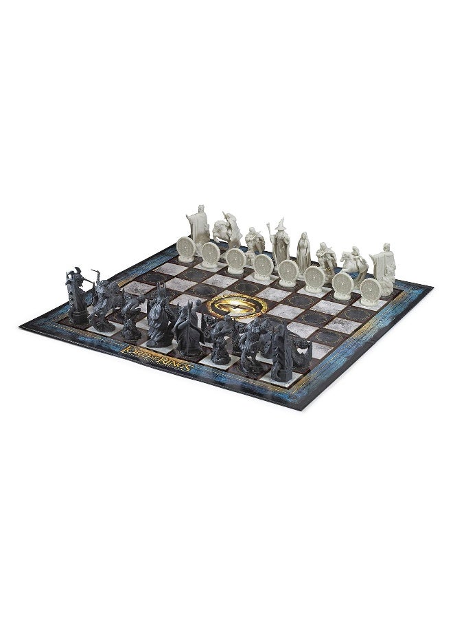 The Noble Collection The Lord of The Rings - Chess Set: Battle for Middle-Earth,Black, for 5 Players