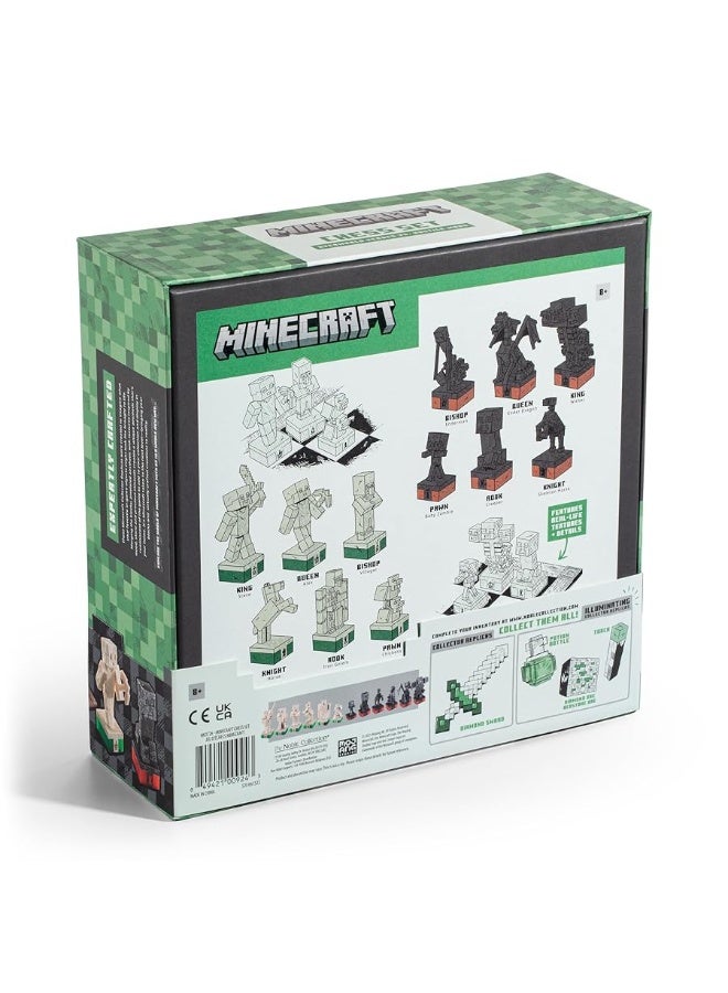 The Noble Collection Minecraft Chess Set