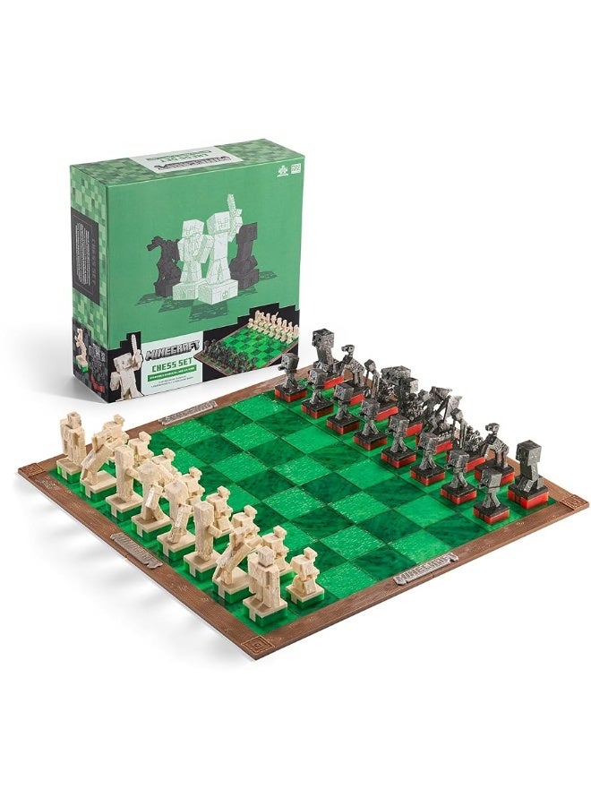 The Noble Collection Minecraft Chess Set