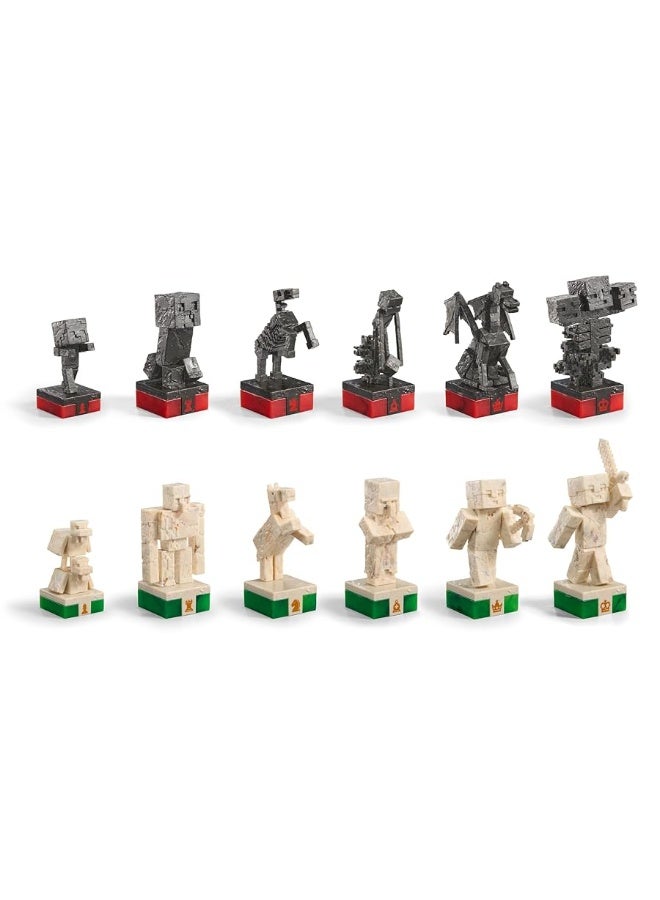 The Noble Collection Minecraft Chess Set