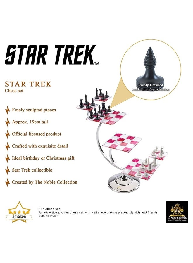 The Noble Collection Star Trek Tridimensional Chess Set