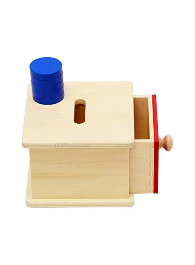 Elite Montessori Coin Box with Thicker Coins