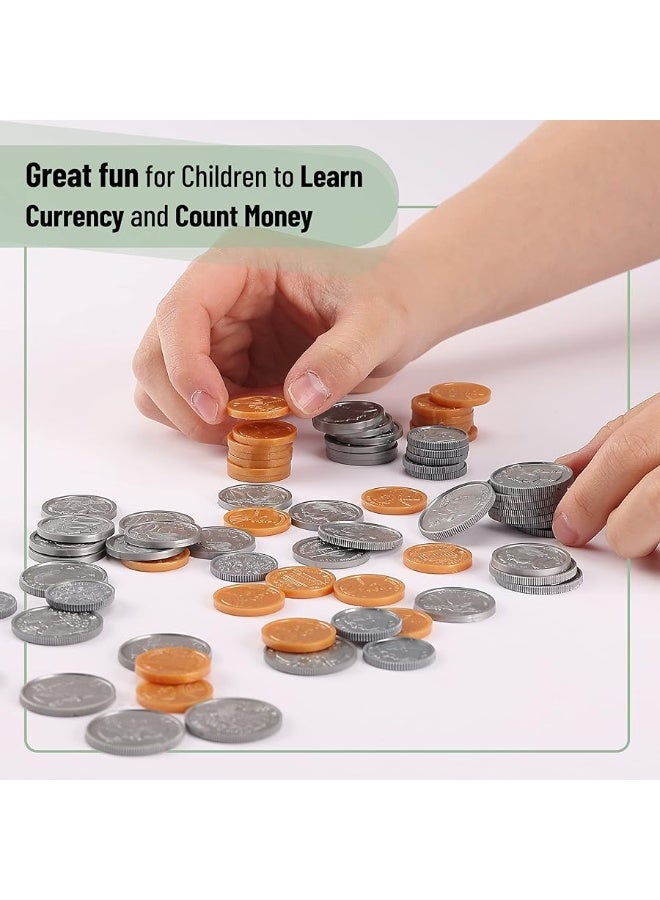 Mr. Pen- Play Money for Kids, 150 Pcs, Ages 3+, Toy Money, Money Games, Fake Money for Kids, Pretend Money, Toddler Learning Money, Kids Play Money, Realistic Money, Fake Cash, Coins for Kids