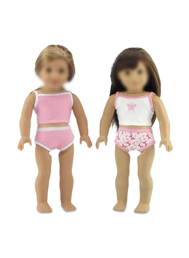 Emily Rose 18 Inch Doll Clothes & Accessories 6-PC Basic 18