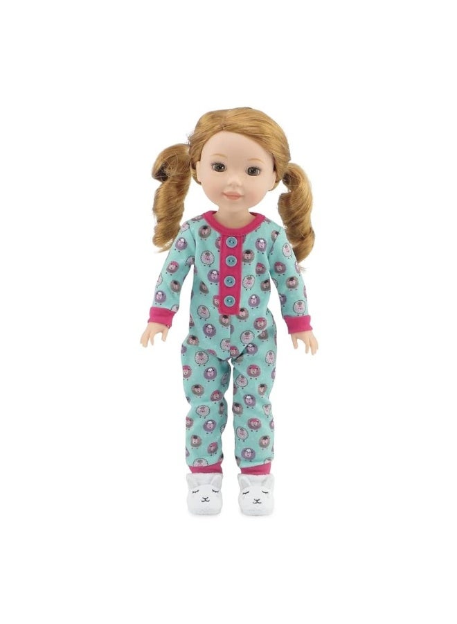Emily Rose 14.5 Inch Doll Clothes Lamb Print 14