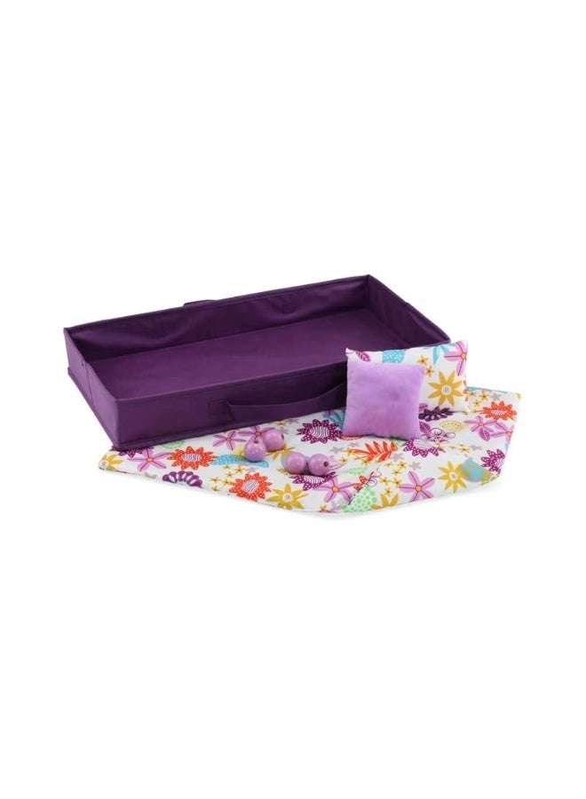 Emily Rose 18 Inch Doll Bed Furniture Gift Set | Single Stackable 18