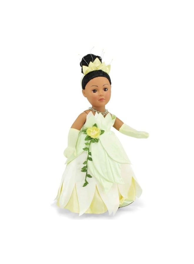 Emily Rose 18 Inch Doll Clothes 5-PC Princess Value Gift Set | 18â€ Doll Costume Dress and Accessories Outfit with Crown, Necklace, Gloves and Matching Shoes | Fits Most 18