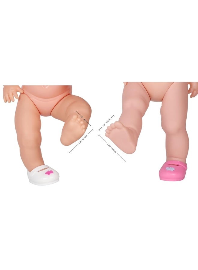 Shoes Toys for Mini Doll ï¼Œ5 Pairs of Shoes for 15-16 Inch Doll Toy, Toy Boots Sneakers Sport Shoes